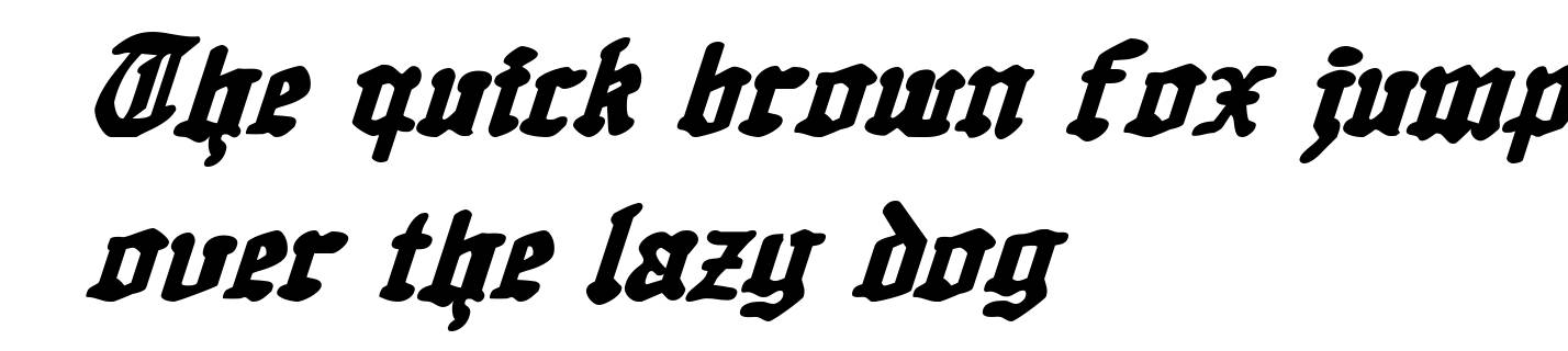 Quest Knight Italic