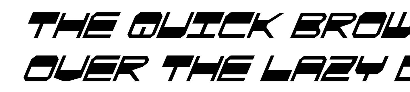 QuickGear Condensed Italic