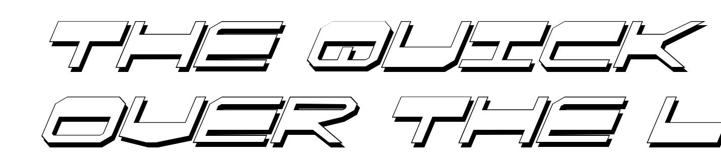 QuickGear Shadow Italic