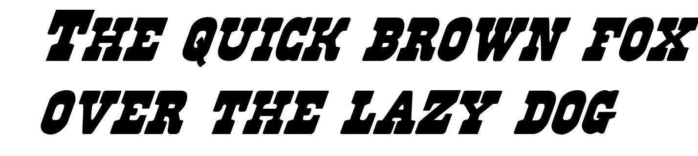 Regulators Italic