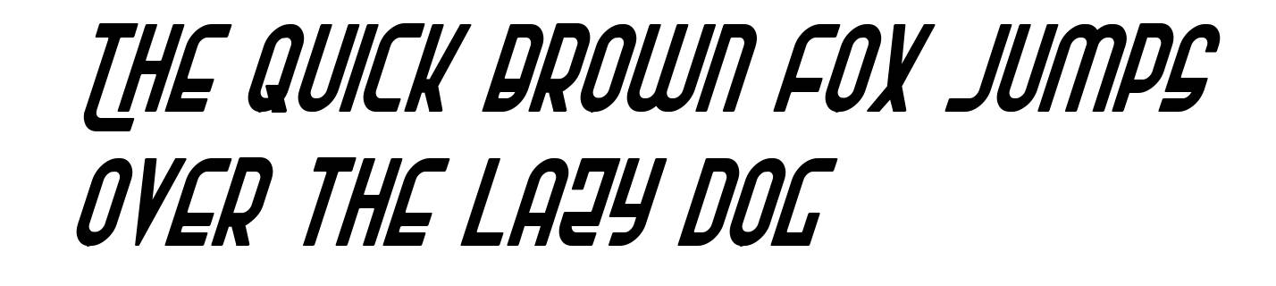 Ro'Ki'Kier Condensed Italic