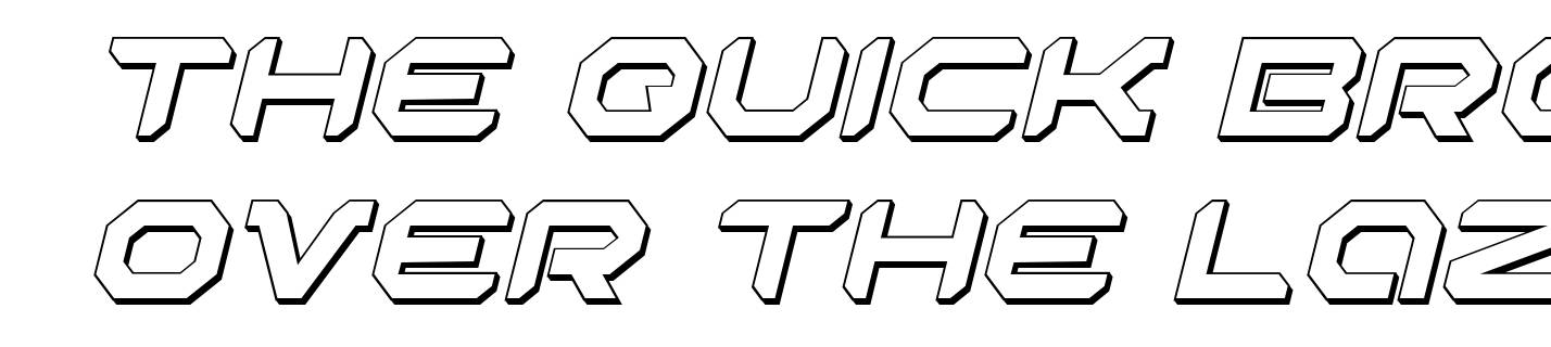 Robotaur 3D Italic