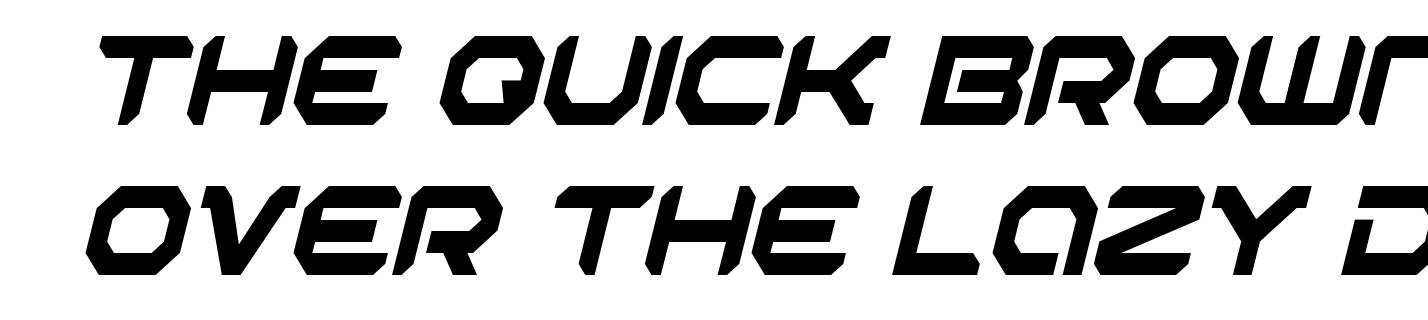 Robotaur Condensed Italic
