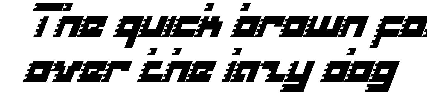 Roid Rage Condensed Italic