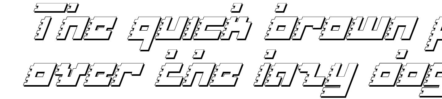 Roid Rage Shadow Italic