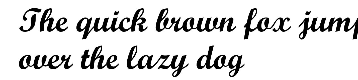 Script MT Bold