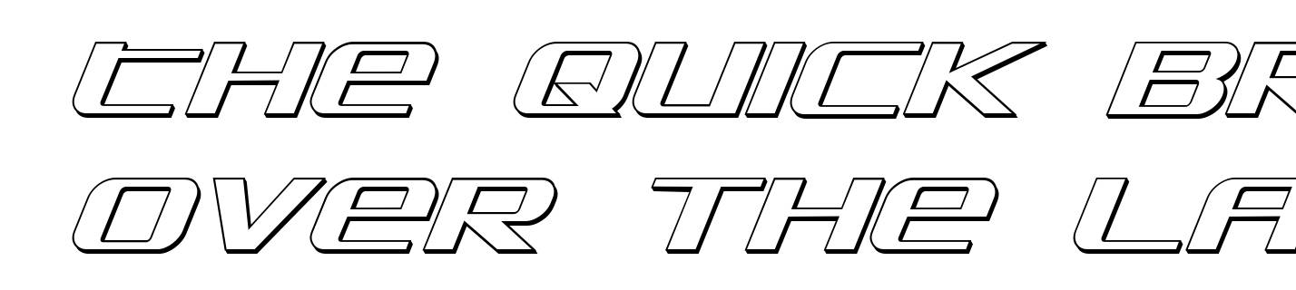 SDF 3D Italic