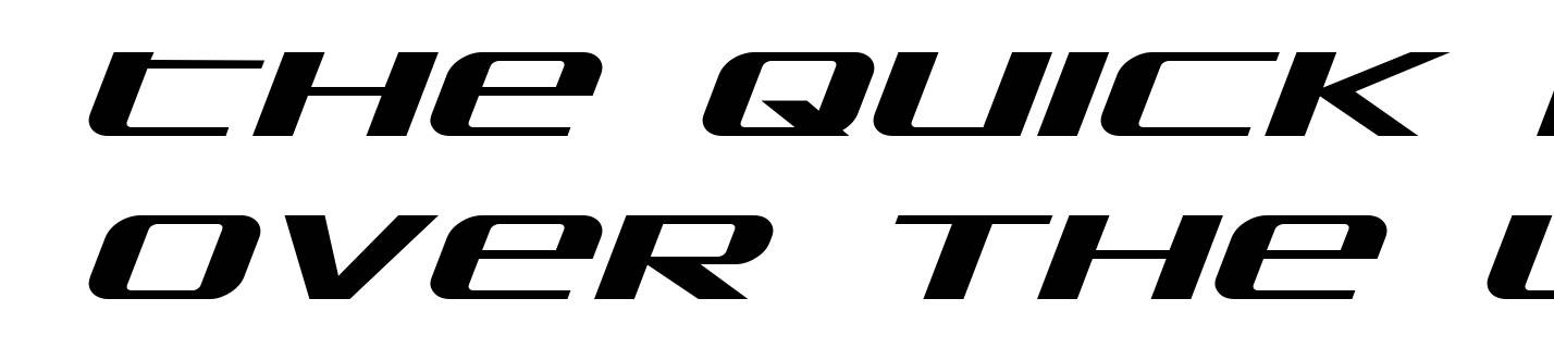 SDF Expanded Italic