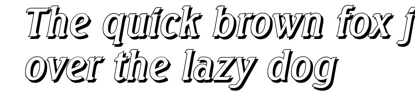 SeagullShadow-Italic