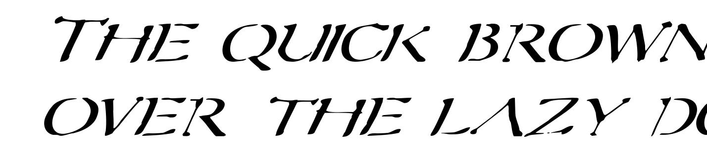 Sever Italic