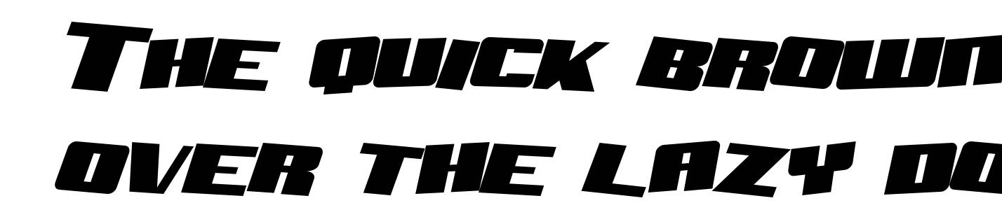 SF Aftershock Debris Solid Italic