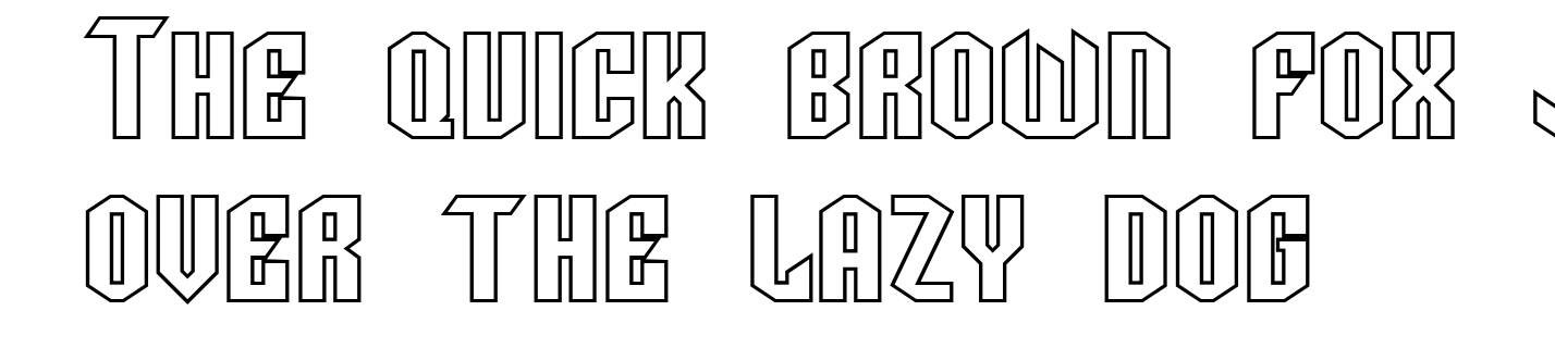 SF Archery Black SC Outline