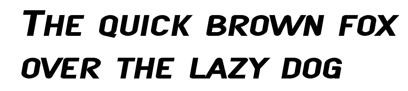 SF Atarian System Extended Bold Italic