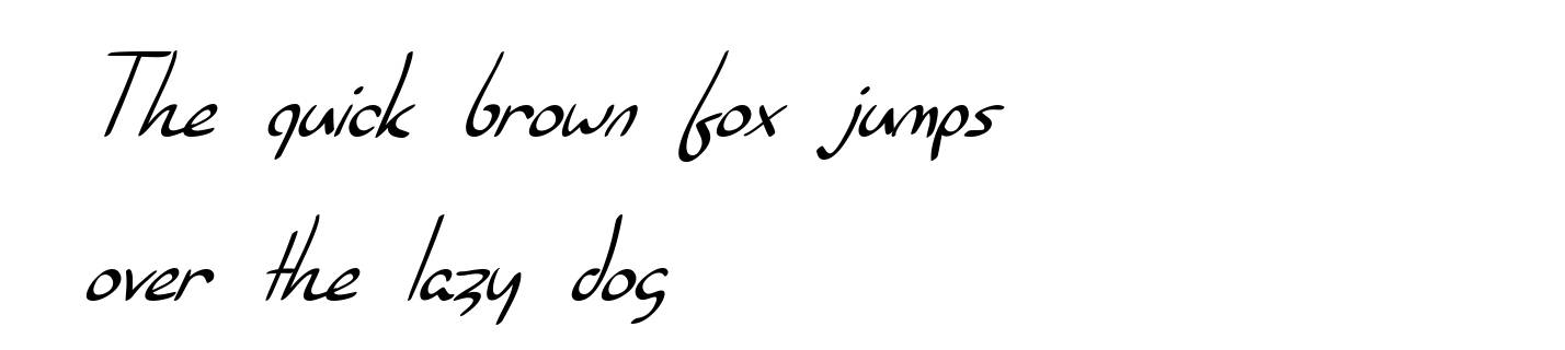 SF Burlington Script Italic