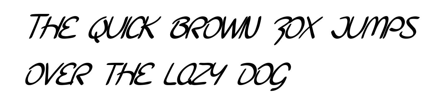 SF Burlington Script SC Bold Italic