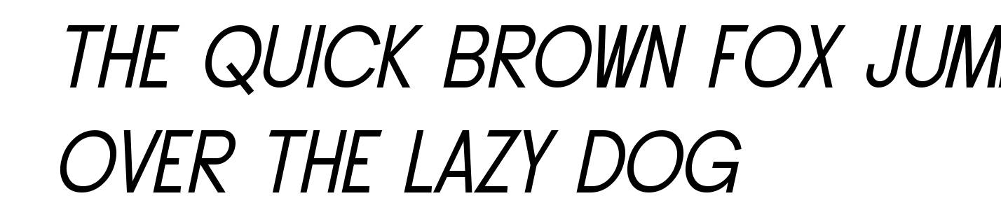 SF Buttacup Lettering Oblique