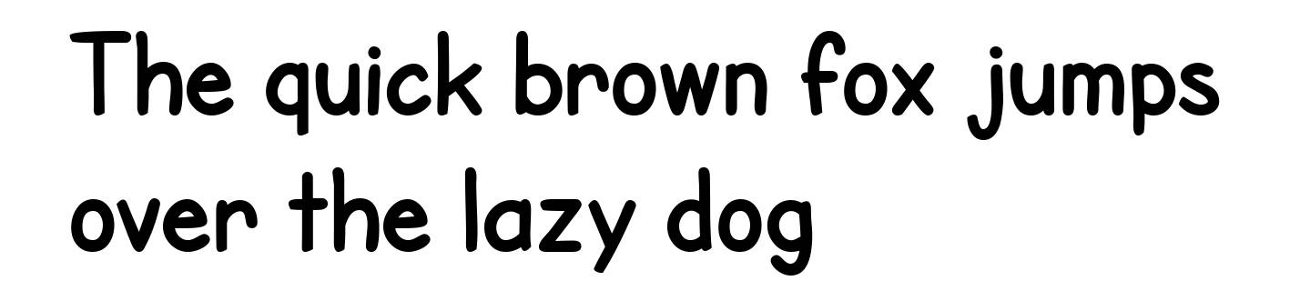 SF Cartoonist Hand Bold