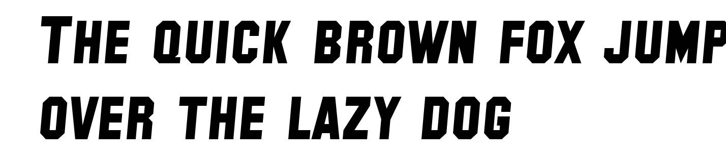 SF Collegiate Solid Italic
