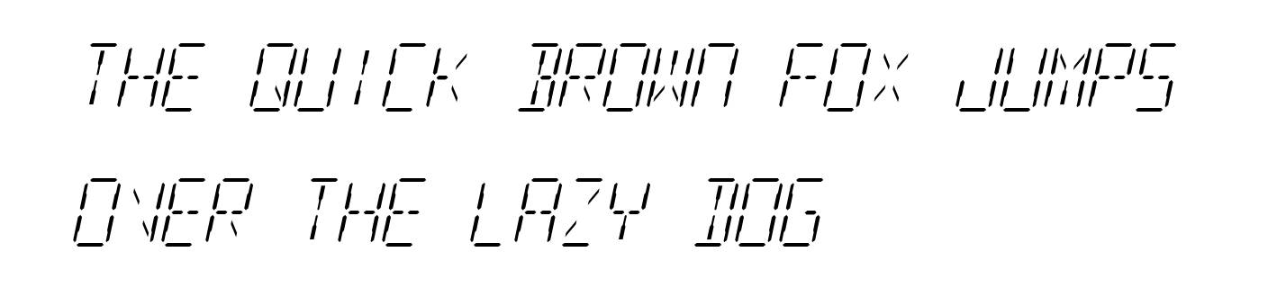 SF Digital Readout Light Oblique