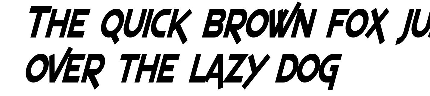 SF Espresso Shack Condensed Italic