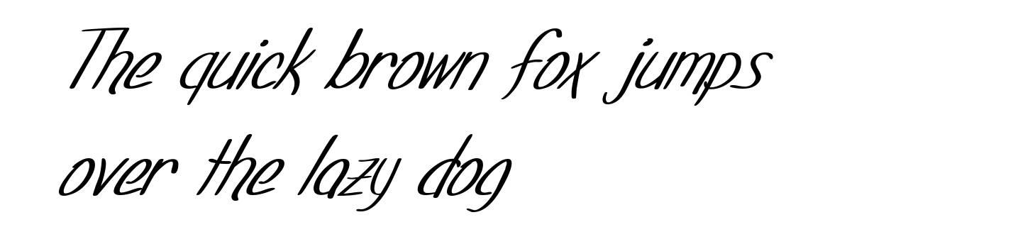 SF Foxboro Script Italic