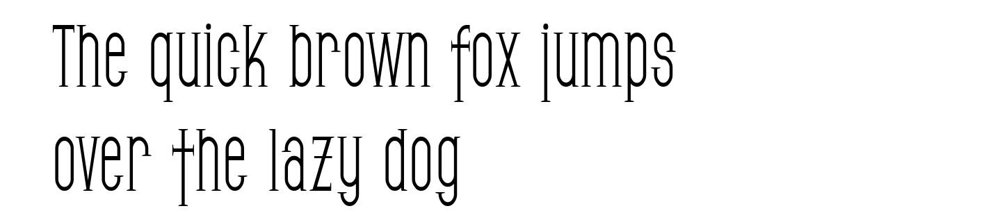 SF Gothican Condensed
