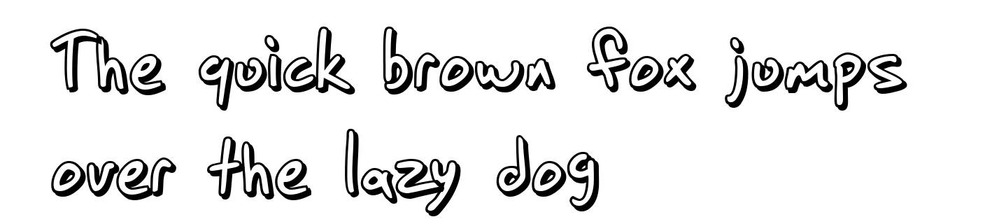 SF Grunge Sans Shadow