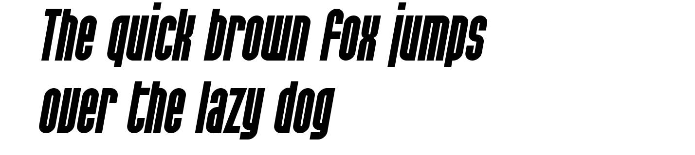 SF Port McKenzie Bold Italic