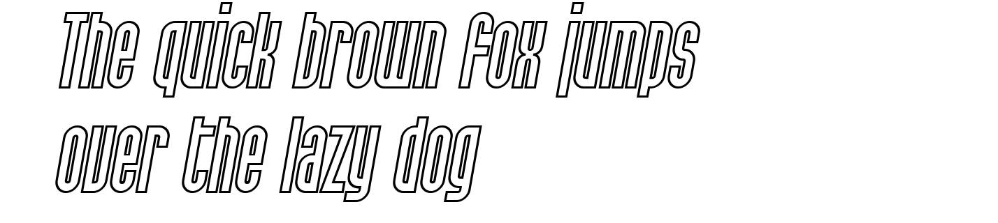 SF Port McKenzie Outline Italic