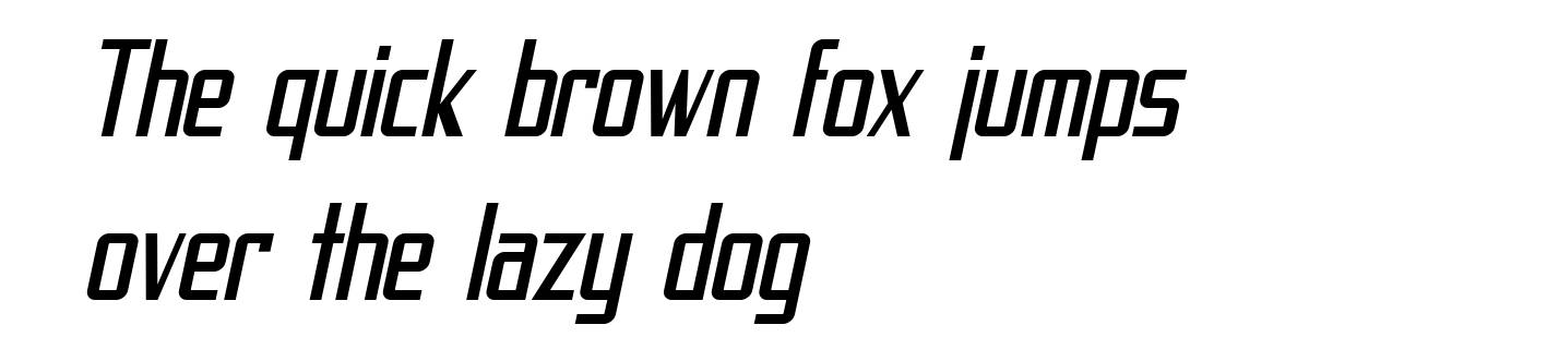 SF Proverbial Gothic Condensed Oblique