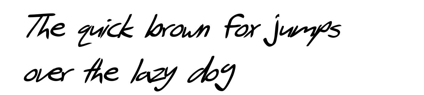 SF Scribbled Sans Bold Italic