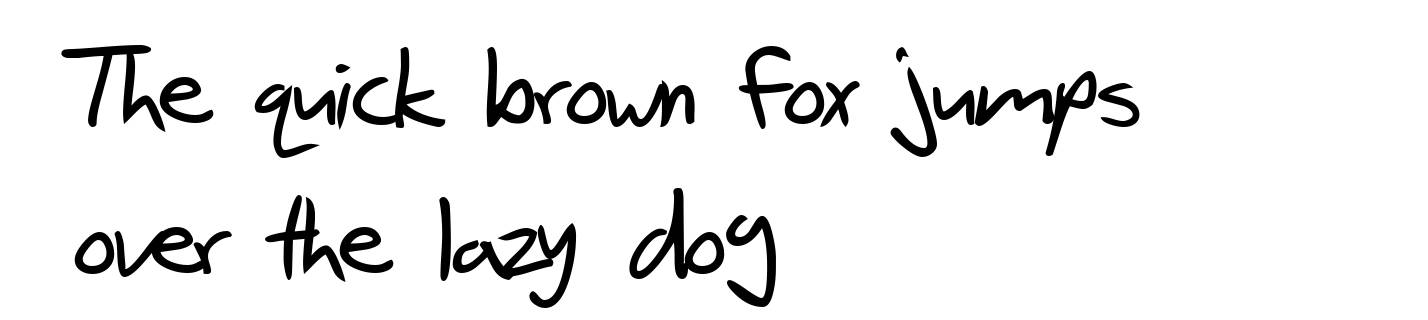 SF Scribbled Sans Bold