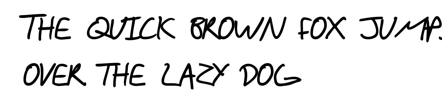 SF Scribbled Sans SC Bold