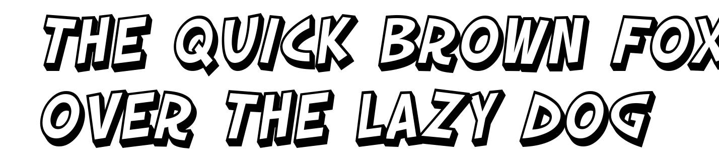 SF Slapstick Comic Shaded Oblique