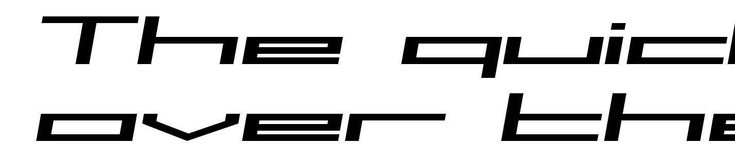 SF Square Head Extended Italic