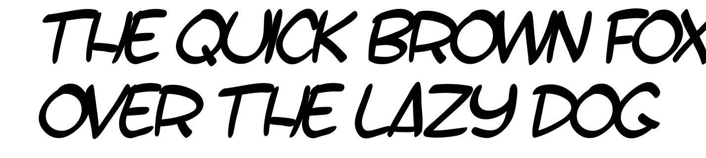 SF Toontime B Italic