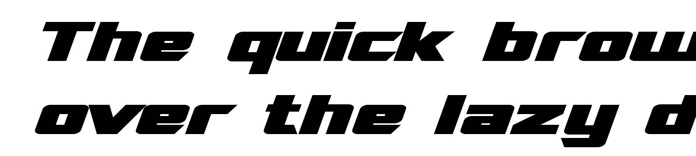 SF TransRobotics Extended Bold Italic