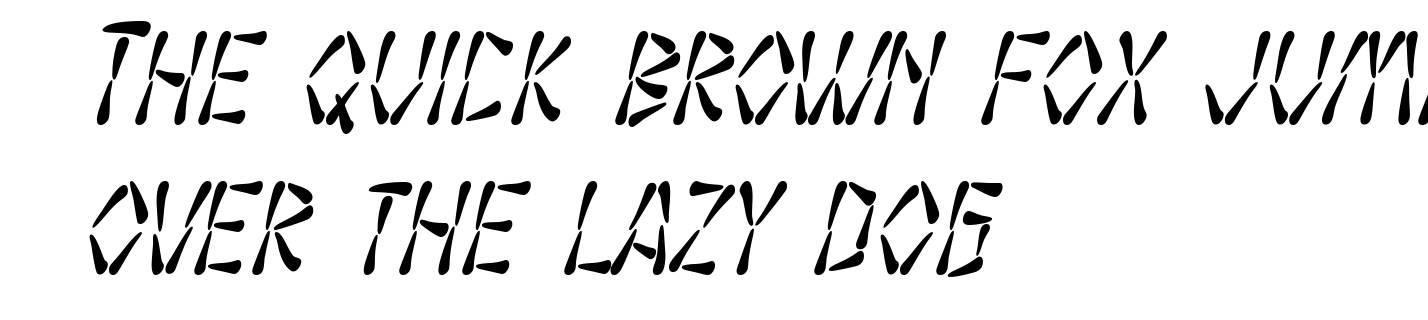 SF Wasabi Condensed Italic