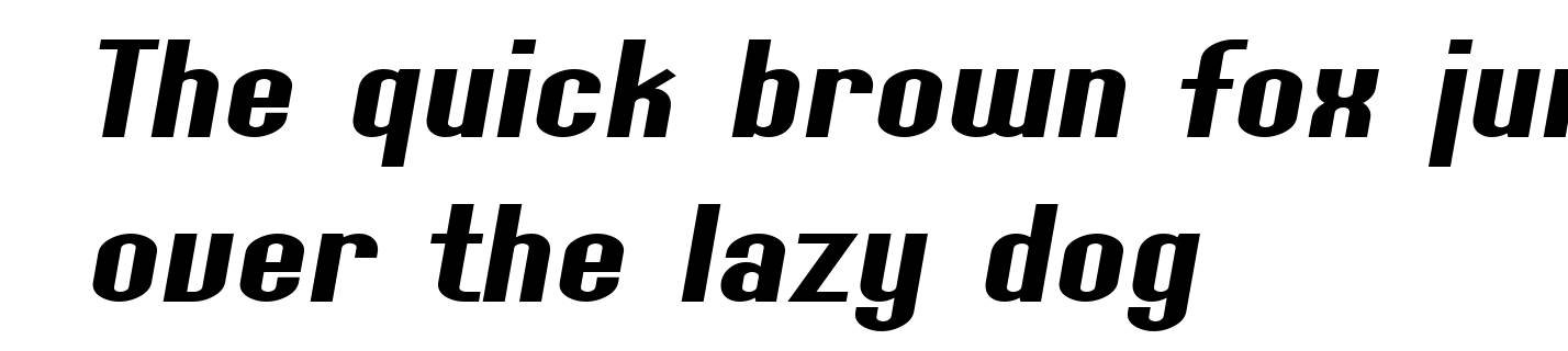 SF Willamette Extended Italic