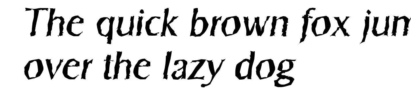 SigvarRandom-Italic