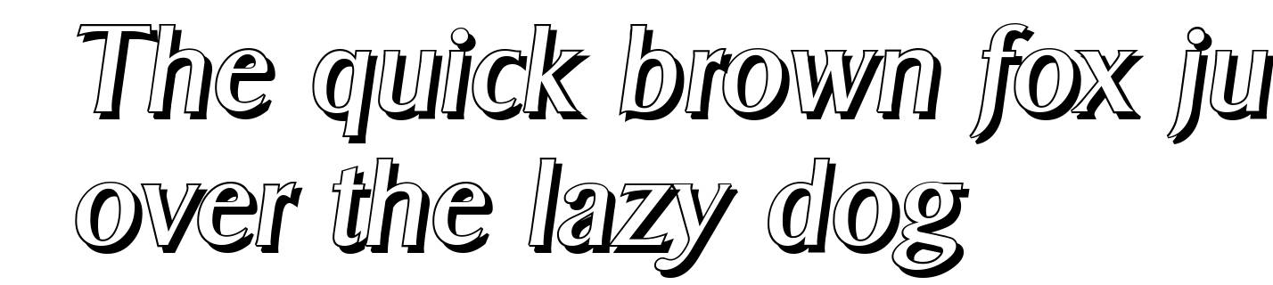 SigvarShadow-Italic