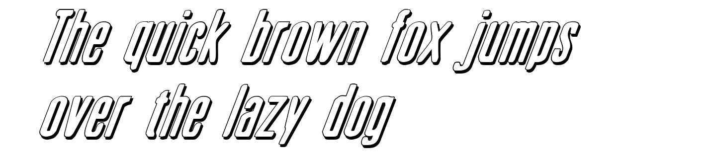 Sister Europe Shadow Italic