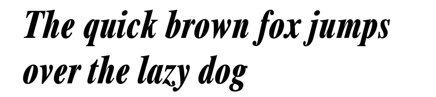 Xerox Serif Narrow Bold Italic