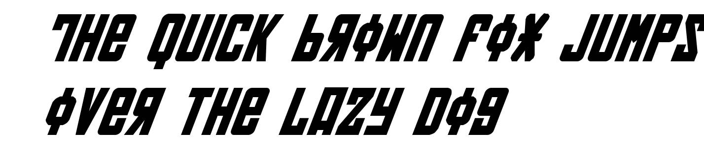 Soviet Bold Italic