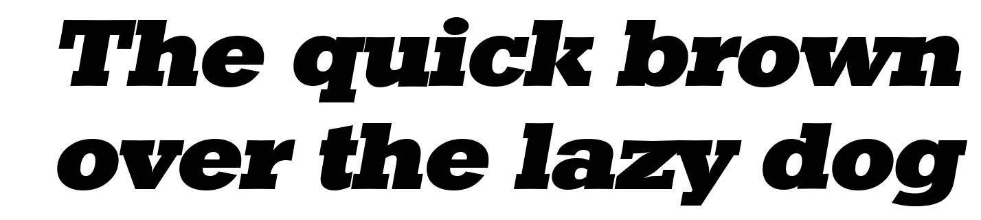 StaffordSerial-Heavy-Italic