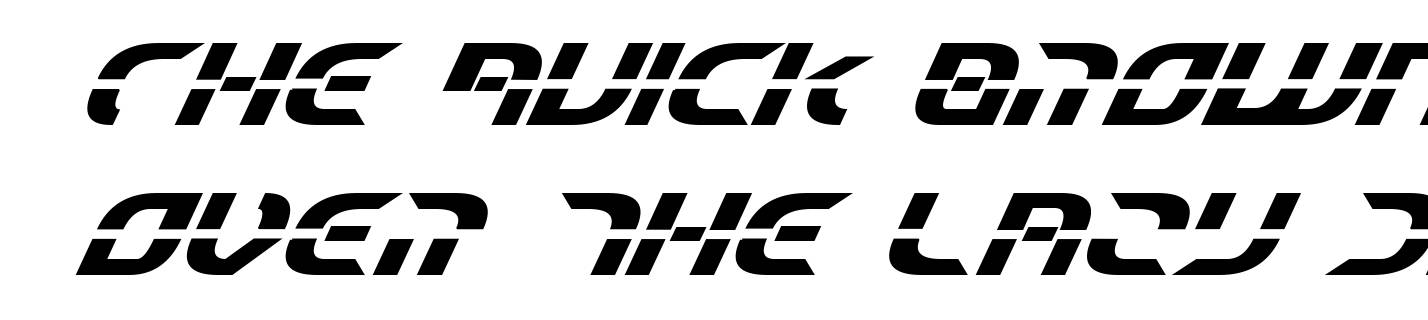 Starfighter Beta Bold Italic