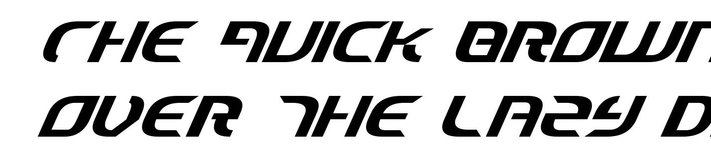 Starfighter Cadet Italic