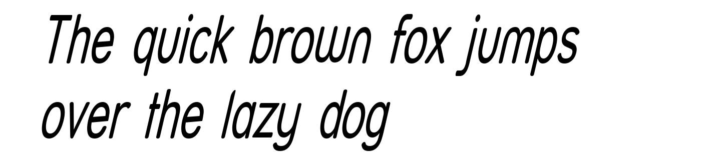 Street - Thin Italic