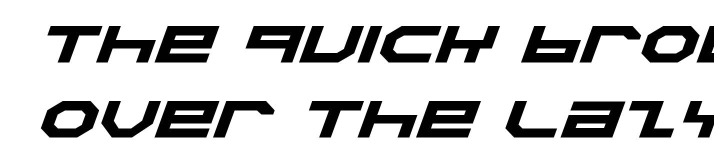 Stuntman Expanded Italic