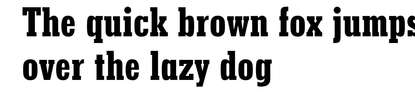 Stymie Extra Bold Condensed BT